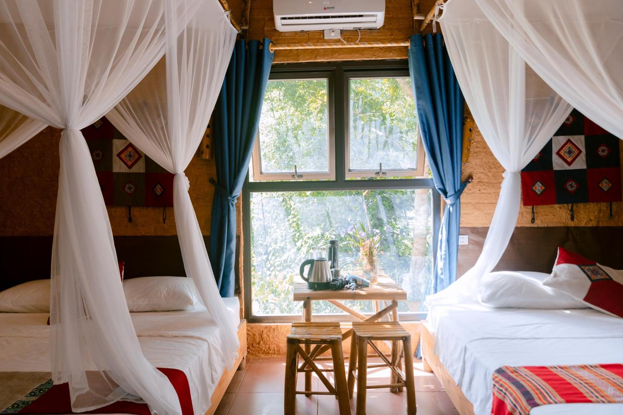 Pu Luong Homestay & Tours Huong Ba Thuoc Exterior photo