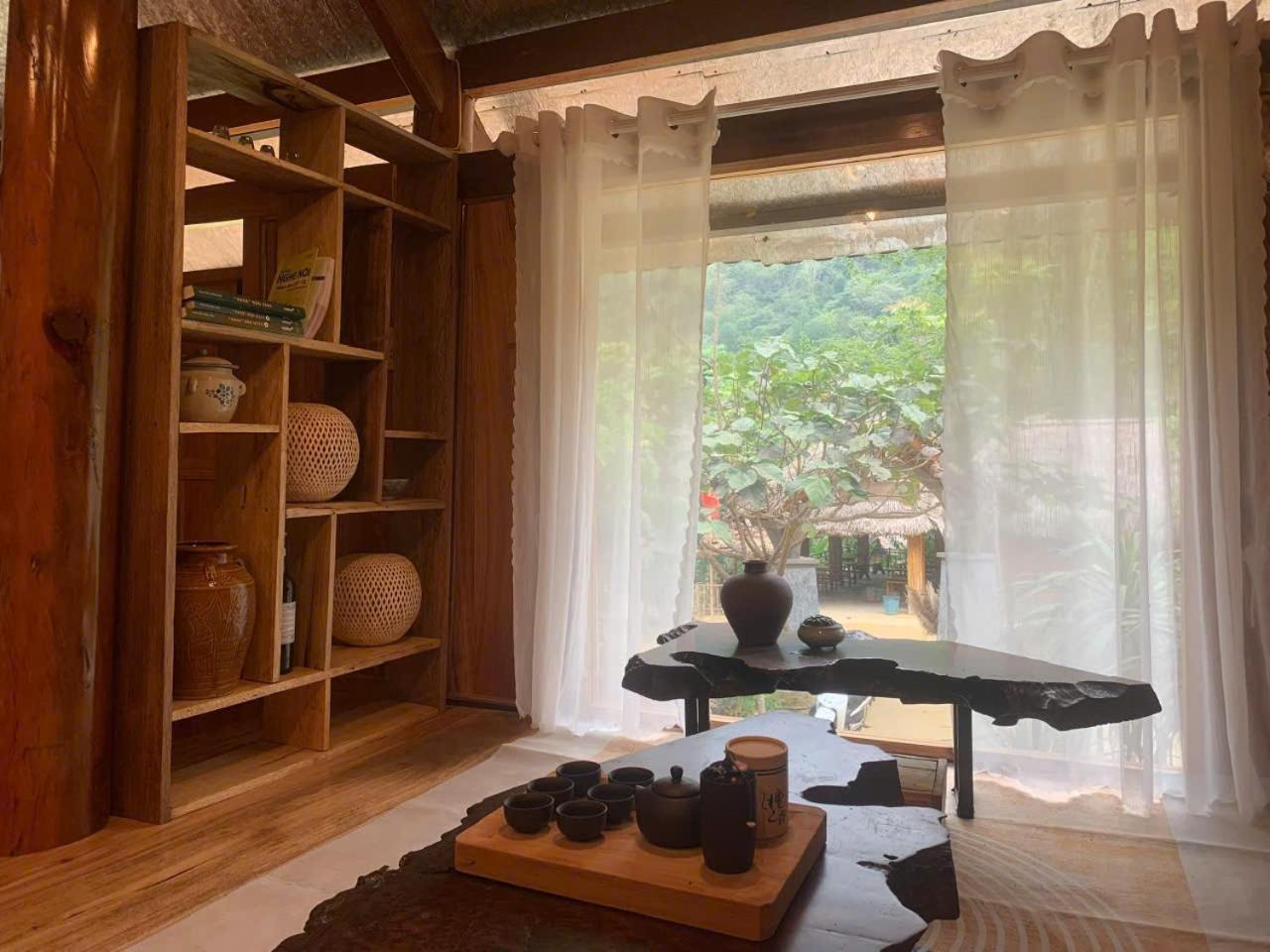 Pu Luong Homestay & Tours Huong Ba Thuoc Exterior photo